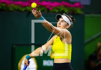 2023-03-11 - Bianca Andreescu of Canada in action during the second round of the 2023 BNP Paribas Open, WTA 1000 tennis tournament on March 11, 2023 in Indian Wells, USA - TENNIS - WTA - BNP PARIBAS OPEN 2023 - INTERNATIONALS - TENNIS