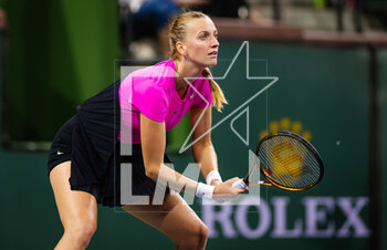 12/03/2023 - Petra Kvitova of the Czech Republic in action during the third round of the 2023 BNP Paribas Open, WTA 1000 tennis tournament on March 12, 2023 in Indian Wells, USA - TENNIS - WTA - BNP PARIBAS OPEN 2023 - INTERNAZIONALI - TENNIS