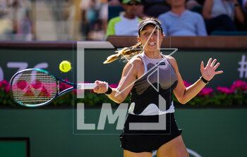 12/03/2023 - Jessica Pegula of the United States in action during the third round of the 2023 BNP Paribas Open, WTA 1000 tennis tournament on March 12, 2023 in Indian Wells, USA - TENNIS - WTA - BNP PARIBAS OPEN 2023 - INTERNAZIONALI - TENNIS