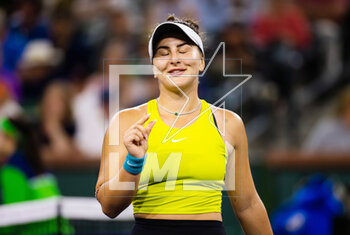 13/03/2023 - Bianca Andreescu of Canada in action during the third round of the 2023 BNP Paribas Open, WTA 1000 tennis tournament on March 13, 2023 in Indian Wells, USA - TENNIS - WTA - BNP PARIBAS OPEN 2023 - INTERNAZIONALI - TENNIS