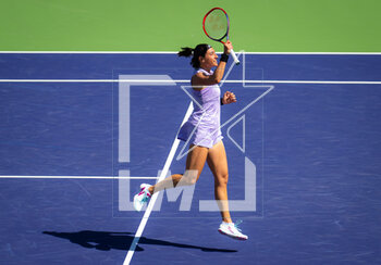 13/03/2023 - Caroline Garcia of France in action during the third round of the 2023 BNP Paribas Open, WTA 1000 tennis tournament on March 13, 2023 in Indian Wells, USA - TENNIS - WTA - BNP PARIBAS OPEN 2023 - INTERNAZIONALI - TENNIS