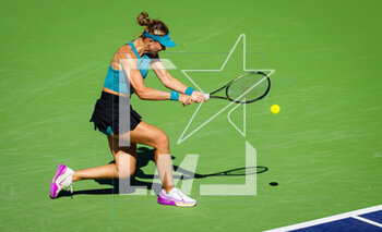 13/03/2023 - Paula Badosa of Spain in action during the third round of the 2023 BNP Paribas Open, WTA 1000 tennis tournament on March 13, 2023 in Indian Wells, USA - TENNIS - WTA - BNP PARIBAS OPEN 2023 - INTERNAZIONALI - TENNIS
