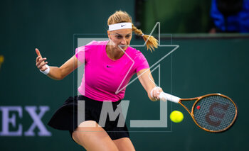 15/03/2023 - Petra Kvitova of the Czech Republic in action during the quarter-final of the 2023 BNP Paribas Open, WTA 1000 tennis tournament on March 15, 2023 in Indian Wells, USA - TENNIS - WTA - BNP PARIBAS OPEN 2023 - INTERNAZIONALI - TENNIS