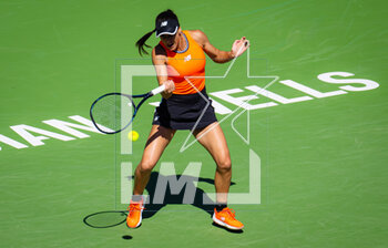 16/03/2023 - Sorana Cirstea of Romania in action during the quarter-final of the 2023 BNP Paribas Open, WTA 1000 tennis tournament on March 16, 2023 in Indian Wells, USA - TENNIS - WTA - BNP PARIBAS OPEN 2023 - INTERNAZIONALI - TENNIS