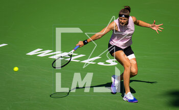 16/03/2023 - Karolina Muchova of the Czech Republic in action during the quarter-final of the 2023 BNP Paribas Open, WTA 1000 tennis tournament on March 16, 2023 in Indian Wells, USA - TENNIS - WTA - BNP PARIBAS OPEN 2023 - INTERNAZIONALI - TENNIS