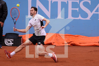 2023-05-17 - Gianluca Mager (Italy) during the match vs Flavio Cobolli (Italy) - 2023 PIEMONTE OPEN INTESA SAN PAOLO - CHALLENGER 175 - INTERNATIONALS - TENNIS