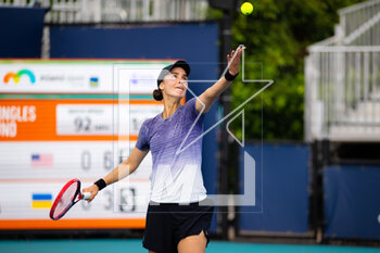 2023-03-24 - Anhelina Kalinina of Ukraine in action during the second round of the 2023 Miami Open, WTA 1000 tennis tournament on March 24, 2023 in Miami, USA - TENNIS - WTA - 2023 MIAMI OPEN - INTERNATIONALS - TENNIS