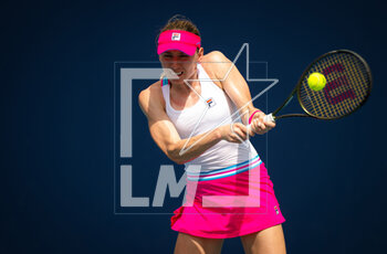 2023-03-24 - Ekaterina Alexandrova of Russia in action during the second round of the 2023 Miami Open, WTA 1000 tennis tournament on March 24, 2023 in Miami, USA - TENNIS - WTA - 2023 MIAMI OPEN - INTERNATIONALS - TENNIS