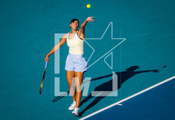 2023-03-26 - Madison Keys of the United States in action during the third round of the 2023 Miami Open, WTA 1000 tennis tournament on March 26, 2023 in Miami, USA - TENNIS - WTA - 2023 MIAMI OPEN - INTERNATIONALS - TENNIS