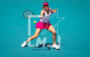 2023-03-26 - Ekaterina Alexandrova of Russia in action during the third round of the 2023 Miami Open, WTA 1000 tennis tournament on March 26, 2023 in Miami, USA - TENNIS - WTA - 2023 MIAMI OPEN - INTERNATIONALS - TENNIS