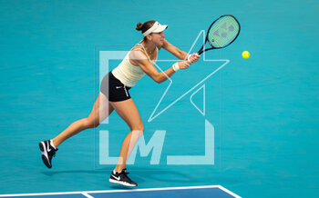 2023-03-26 - Belinda Bencic of Switzerland in action during the third round of the 2023 Miami Open, WTA 1000 tennis tournament on March 26, 2023 in Miami, USA - TENNIS - WTA - 2023 MIAMI OPEN - INTERNATIONALS - TENNIS