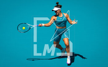 2023-03-26 - Bianca Andreescu of Canada in action during the third round of the 2023 Miami Open, WTA 1000 tennis tournament on March 26, 2023 in Miami, USA - TENNIS - WTA - 2023 MIAMI OPEN - INTERNATIONALS - TENNIS