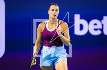 2023-03-27 - Aryna Sabalenka of Belarus in action during the fourth round of the 2023 Miami Open, WTA 1000 tennis tournament on March 27, 2023 in Miami, USA - TENNIS - WTA - 2023 MIAMI OPEN - INTERNATIONALS - TENNIS