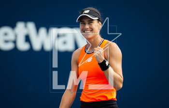 2023-03-27 - Sorana Cirstea of Romania in action during the fourth round of the 2023 Miami Open, WTA 1000 tennis tournament on March 27, 2023 in Miami, USA - TENNIS - WTA - 2023 MIAMI OPEN - INTERNATIONALS - TENNIS