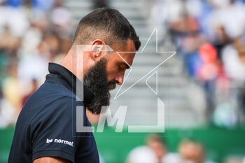 2023-04-08 - Benoit PAIRE of France looks dejected during the Rolex Monte-Carlo, ATP Masters 1000 tennis event on April 8, 2023 at Monte-Carlo Country Club in Roquebrune Cap Martin, France - TENNIS - ROLEX MONTE CARLO MASTERS 2023 - INTERNATIONALS - TENNIS