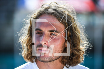 2023-04-08 - Stefanos TSITSIPAS of Greece during the Rolex Monte-Carlo, ATP Masters 1000 tennis event on April 8, 2023 at Monte-Carlo Country Club in Roquebrune Cap Martin, France - TENNIS - ROLEX MONTE CARLO MASTERS 2023 - INTERNATIONALS - TENNIS