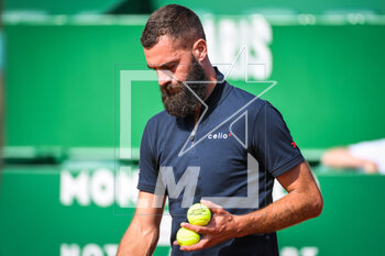 2023-04-08 - Benoit PAIRE of France during the Rolex Monte-Carlo, ATP Masters 1000 tennis event on April 8, 2023 at Monte-Carlo Country Club in Roquebrune Cap Martin, France - TENNIS - ROLEX MONTE CARLO MASTERS 2023 - INTERNATIONALS - TENNIS