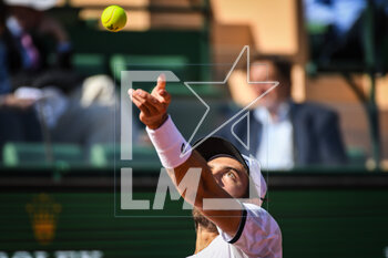 2023-04-09 - Borna CORIC of Croatia during the Rolex Monte-Carlo, ATP Masters 1000 tennis event on April 9, 2023 at Monte-Carlo Country Club in Roquebrune Cap Martin, France - TENNIS - ROLEX MONTE CARLO MASTERS 2023 - INTERNATIONALS - TENNIS