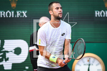 2023-04-09 - Laslo DJERE of Serbia during the Rolex Monte-Carlo, ATP Masters 1000 tennis event on April 9, 2023 at Monte-Carlo Country Club in Roquebrune Cap Martin, France - TENNIS - ROLEX MONTE CARLO MASTERS 2023 - INTERNATIONALS - TENNIS