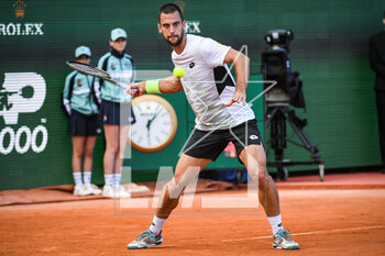 2023-04-09 - Laslo DJERE of Serbia during the Rolex Monte-Carlo, ATP Masters 1000 tennis event on April 9, 2023 at Monte-Carlo Country Club in Roquebrune Cap Martin, France - TENNIS - ROLEX MONTE CARLO MASTERS 2023 - INTERNATIONALS - TENNIS
