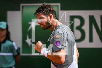 2023-04-10 - Cameron NORRIE of Great-Britain celebrates his point during the Rolex Monte-Carlo, ATP Masters 1000 tennis event on April 10, 2023 at Monte-Carlo Country Club in Roquebrune Cap Martin, France - TENNIS - ROLEX MONTE CARLO MASTERS 2023 - INTERNATIONALS - TENNIS