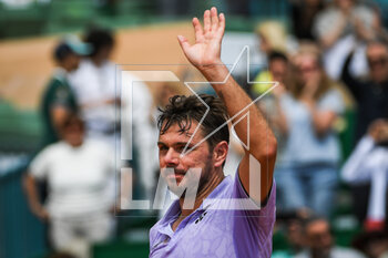 2023-04-10 - Stanislas WAWRINKA of Swiss celebrates his victory during the Rolex Monte-Carlo, ATP Masters 1000 tennis event on April 10, 2023 at Monte-Carlo Country Club in Roquebrune Cap Martin, France - TENNIS - ROLEX MONTE CARLO MASTERS 2023 - INTERNATIONALS - TENNIS