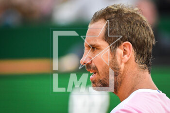 2023-04-10 - Richard GASQUET of France during the Rolex Monte-Carlo, ATP Masters 1000 tennis event on April 10, 2023 at Monte-Carlo Country Club in Roquebrune Cap Martin, France - TENNIS - ROLEX MONTE CARLO MASTERS 2023 - INTERNATIONALS - TENNIS