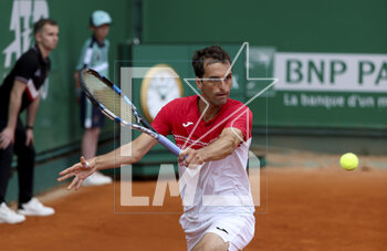 2023-04-10 - Albert Ramos-Vinolas of Spain during day 2 of the Rolex Monte-Carlo Masters 2023, an ATP Masters 1000 tennis event on April 10, 2023 at Monte-Carlo Country Club in Roquebrune Cap Martin, France - TENNIS - ROLEX MONTE CARLO MASTERS 2023 - INTERNATIONALS - TENNIS