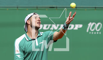 2023-04-10 - Jan-Lennard Struff of Germany during day 2 of the Rolex Monte-Carlo Masters 2023, an ATP Masters 1000 tennis event on April 10, 2023 at Monte-Carlo Country Club in Roquebrune Cap Martin, France - TENNIS - ROLEX MONTE CARLO MASTERS 2023 - INTERNATIONALS - TENNIS