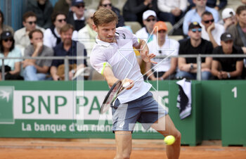 2023-04-10 - David Goffin of Belgium during day 2 of the Rolex Monte-Carlo Masters 2023, an ATP Masters 1000 tennis event on April 10, 2023 at Monte-Carlo Country Club in Roquebrune Cap Martin, France - TENNIS - ROLEX MONTE CARLO MASTERS 2023 - INTERNATIONALS - TENNIS