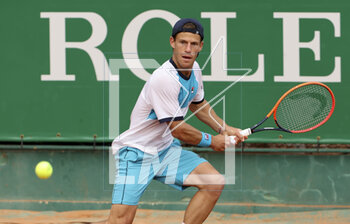 2023-04-10 - Diego Schwartzman of Argentina during day 2 of the Rolex Monte-Carlo Masters 2023, an ATP Masters 1000 tennis event on April 10, 2023 at Monte-Carlo Country Club in Roquebrune Cap Martin, France - TENNIS - ROLEX MONTE CARLO MASTERS 2023 - INTERNATIONALS - TENNIS