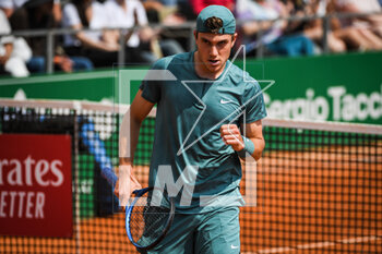 2023-04-10 - Jack DRAPER of Great Britain celebrates his point during the Rolex Monte-Carlo, ATP Masters 1000 tennis event on April 10, 2023 at Monte-Carlo Country Club in Roquebrune Cap Martin, France - TENNIS - ROLEX MONTE CARLO MASTERS 2023 - INTERNATIONALS - TENNIS