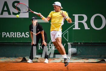 2023-04-10 - Sebastian BAEZ of Argentina during the Rolex Monte-Carlo, ATP Masters 1000 tennis event on April 10, 2023 at Monte-Carlo Country Club in Roquebrune Cap Martin, France - TENNIS - ROLEX MONTE CARLO MASTERS 2023 - INTERNATIONALS - TENNIS