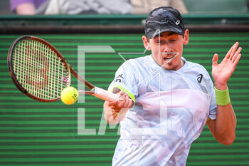 2023-04-10 - Alex DE MINAUR of Australia during the Rolex Monte-Carlo, ATP Masters 1000 tennis event on April 10, 2023 at Monte-Carlo Country Club in Roquebrune Cap Martin, France - TENNIS - ROLEX MONTE CARLO MASTERS 2023 - INTERNATIONALS - TENNIS