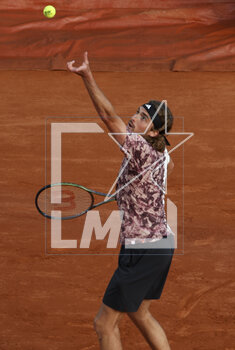 2023-04-11 - Stefano Tsitsipas of Greece during day 3 of the Rolex Monte-Carlo Masters 2023, an ATP Masters 1000 tennis event on April 11, 2023 at Monte-Carlo Country Club in Roquebrune Cap Martin, France - TENNIS - ROLEX MONTE CARLO MASTERS 2023 - INTERNATIONALS - TENNIS