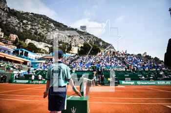 2023-04-11 - General view during the Rolex Monte-Carlo, ATP Masters 1000 tennis event on April 11, 2023 at Monte-Carlo Country Club in Roquebrune Cap Martin, France - TENNIS - ROLEX MONTE CARLO MASTERS 2023 - INTERNATIONALS - TENNIS
