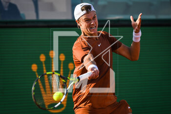2023-04-12 - Holger RUNE of Denmark during the Rolex Monte-Carlo, ATP Masters 1000 tennis event on April 12, 2023 at Monte-Carlo Country Club in Roquebrune Cap Martin, France - TENNIS - ROLEX MONTE CARLO MASTERS 2023 - INTERNATIONALS - TENNIS