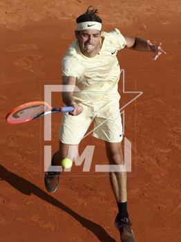 2023-04-12 - Taylor Fritz of USA during day 4 of the Rolex Monte-Carlo Masters 2023, an ATP Masters 1000 tennis event on April 12, 2023 at Monte-Carlo Country Club in Roquebrune Cap Martin, France - TENNIS - ROLEX MONTE CARLO MASTERS 2023 - INTERNATIONALS - TENNIS
