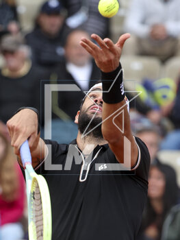 2023-04-12 - Matteo Berrettini of Italy during day 4 of the Rolex Monte-Carlo Masters 2023, an ATP Masters 1000 tennis event on April 12, 2023 at Monte-Carlo Country Club in Roquebrune Cap Martin, France - TENNIS - ROLEX MONTE CARLO MASTERS 2023 - INTERNATIONALS - TENNIS