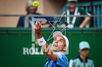2023-04-12 - Roberto BAUTISTA AGUT of Spain during the Rolex Monte-Carlo, ATP Masters 1000 tennis event on April 12, 2023 at Monte-Carlo Country Club in Roquebrune Cap Martin, France - TENNIS - ROLEX MONTE CARLO MASTERS 2023 - INTERNATIONALS - TENNIS
