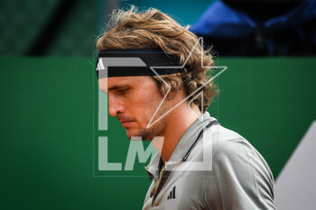 2023-04-12 - Alexander ZVEREV of Germany during the Rolex Monte-Carlo, ATP Masters 1000 tennis event on April 12, 2023 at Monte-Carlo Country Club in Roquebrune Cap Martin, France - TENNIS - ROLEX MONTE CARLO MASTERS 2023 - INTERNATIONALS - TENNIS