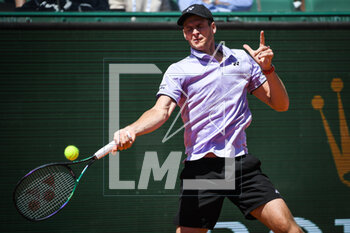 2023-04-13 - Hubert HURKACZ of Poland during the Rolex Monte-Carlo, ATP Masters 1000 tennis event on April 13, 2023 at Monte-Carlo Country Club in Roquebrune Cap Martin, France - TENNIS - ROLEX MONTE CARLO MASTERS 2023 - INTERNATIONALS - TENNIS