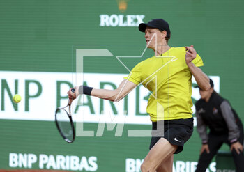 2023-04-14 - Jannik Sinner of Italy during day 6 of the Rolex Monte-Carlo Masters 2023, an ATP Masters 1000 tennis event on April 14, 2023 at Monte-Carlo Country Club in Roquebrune Cap Martin, France - TENNIS - ROLEX MONTE CARLO MASTERS 2023 - INTERNATIONALS - TENNIS