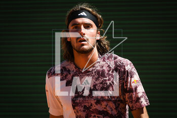 2023-04-14 - Stefanos TSITSIPAS of Greece during the Rolex Monte-Carlo, ATP Masters 1000 tennis event on April 14, 2023 at Monte-Carlo Country Club in Roquebrune Cap Martin, France - TENNIS - ROLEX MONTE CARLO MASTERS 2023 - INTERNATIONALS - TENNIS