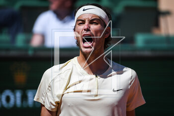 2023-04-14 - dTaylor FRITZ of United States celebrates his victory uring the Rolex Monte-Carlo, ATP Masters 1000 tennis event on April 14, 2023 at Monte-Carlo Country Club in Roquebrune Cap Martin, France - TENNIS - ROLEX MONTE CARLO MASTERS 2023 - INTERNATIONALS - TENNIS