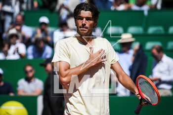 2023-04-14 - dTaylor FRITZ of United States celebrates his victory uring the Rolex Monte-Carlo, ATP Masters 1000 tennis event on April 14, 2023 at Monte-Carlo Country Club in Roquebrune Cap Martin, France - TENNIS - ROLEX MONTE CARLO MASTERS 2023 - INTERNATIONALS - TENNIS
