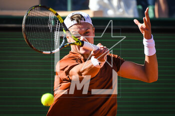 2023-04-14 - Holger RUNE of Denmark during the Rolex Monte-Carlo, ATP Masters 1000 tennis event on April 14, 2023 at Monte-Carlo Country Club in Roquebrune Cap Martin, France - TENNIS - ROLEX MONTE CARLO MASTERS 2023 - INTERNATIONALS - TENNIS