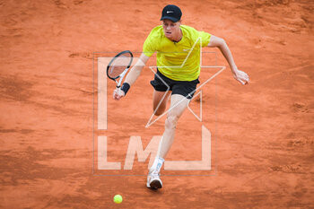 2023-04-15 - Jannik SINNER of Italia during the Rolex Monte-Carlo, ATP Masters 1000 tennis event on April 15, 2023 at Monte-Carlo Country Club in Roquebrune Cap Martin, France - TENNIS - ROLEX MONTE CARLO MASTERS 2023 - INTERNATIONALS - TENNIS