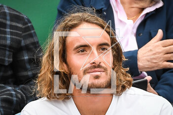 2023-04-15 - Stefanos TSITSIPAS of Greece during the Rolex Monte-Carlo, ATP Masters 1000 tennis event on April 15, 2023 at Monte-Carlo Country Club in Roquebrune Cap Martin, France - TENNIS - ROLEX MONTE CARLO MASTERS 2023 - INTERNATIONALS - TENNIS