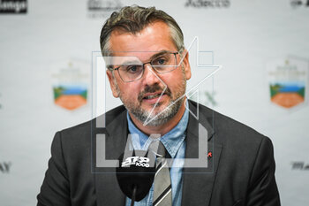2023-04-16 - David MASSEY director of the Rolex Monte Carlo Masters tournament during the Rolex Monte-Carlo, ATP Masters 1000 tennis event on April 16, 2023 at Monte-Carlo Country Club in Roquebrune Cap Martin, France - TENNIS - ROLEX MONTE CARLO MASTERS 2023 - INTERNATIONALS - TENNIS